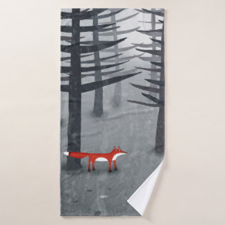 Conjunto De Toalhas A Raposa e a Floresta