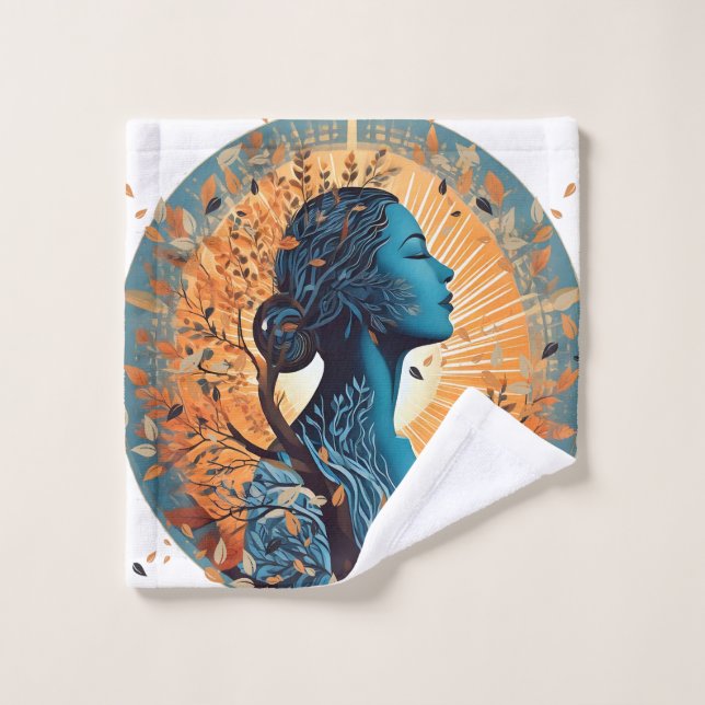 Conjunto De Toalhas A respiração - A essência da vida principal (Pano de lavar)