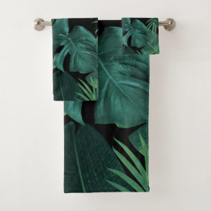 Conjunto De Toalhas A selva de verão tropical deixa o sonho #1