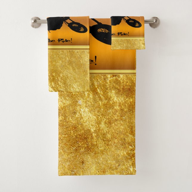 Conjunto De Toalhas A vida é uma aventura aproveite o passeio (Insitu)