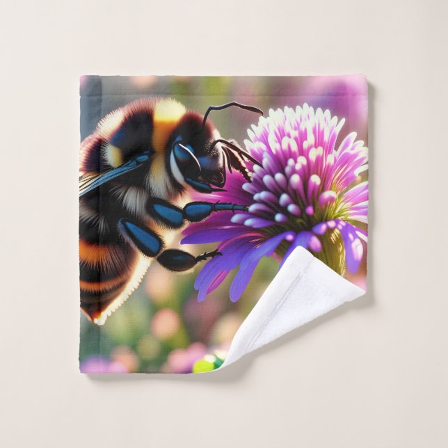 Conjunto De Toalhas Abelha (Pano de lavar)