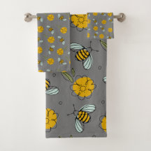 Abelhas e Bottercups na Cinza