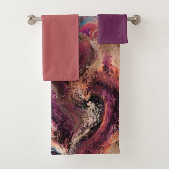 Conjunto De Toalhas Abertura de Cor (Insitu)