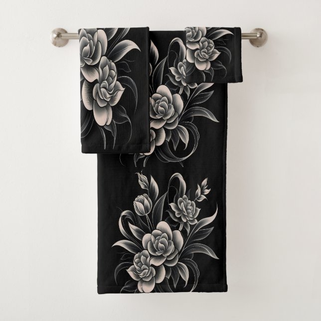 Conjunto De Toalhas Abstração Encapsulada (Insitu)