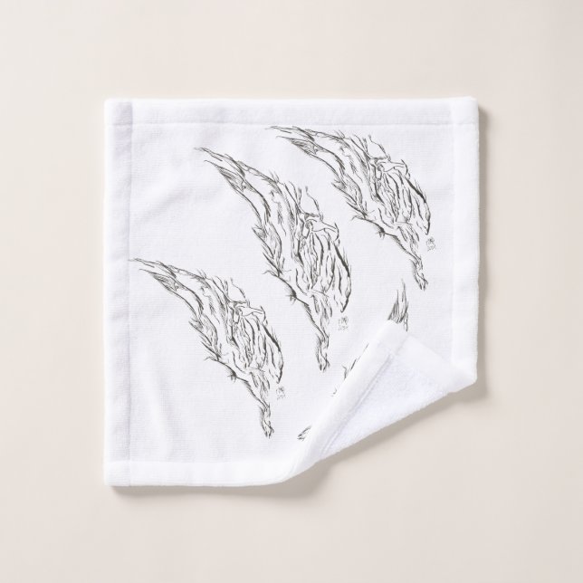 Conjunto De Toalhas abstract (Pano de lavar)