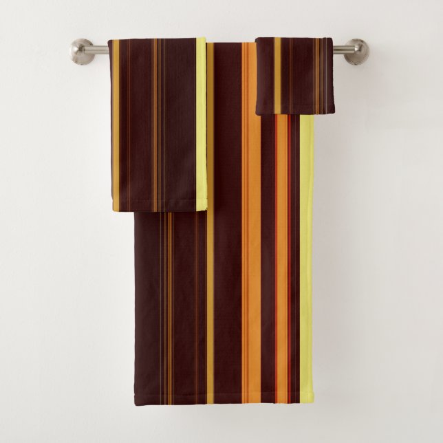 Conjunto De Toalhas Abstract Symphony in Blue 4 (Negative Effect) (Insitu)