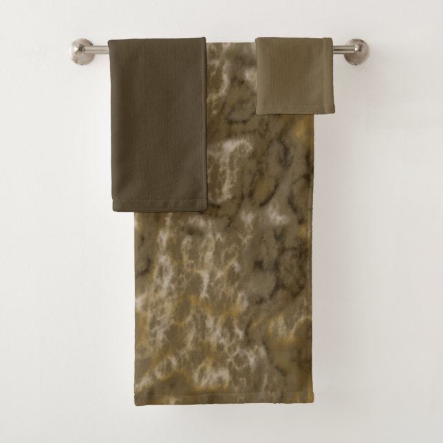 Conjunto De Toalhas Abstrato (Insitu)