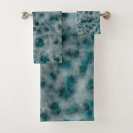 Conjunto De Toalhas Abstrato de Tártaro Marble