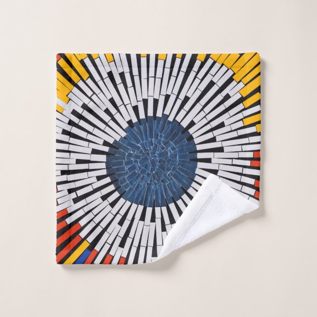 Conjunto De Toalhas Abstrato em fita—Starburst (Pano de lavar)