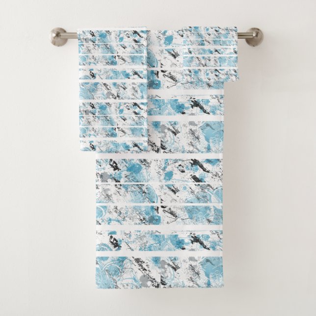 Conjunto De Toalhas Abstrato moderno (Insitu)