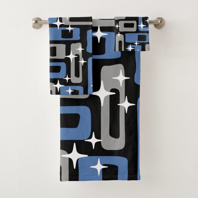 Conjunto De Toalhas Abstrato Moderno do Meio século Retroativo (Insitu)