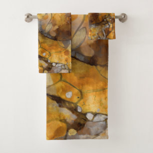 Conjunto De Toalhas Abstrato, vidro colorido, pintura contemporânea