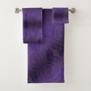 Conjunto De Toalhas Aceitação Medalha Violeta