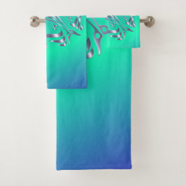 Conjunto De Toalhas Adoro Dolphins Bath Towel Set