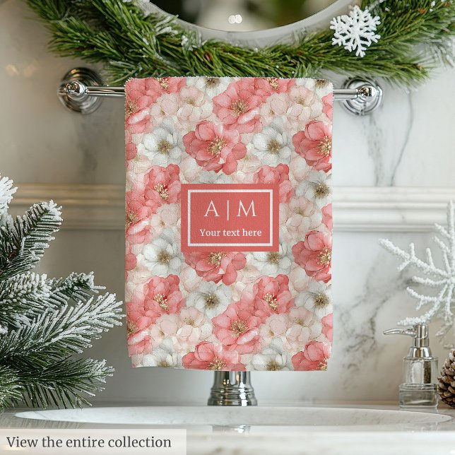 Conjunto De Toalhas Aerial Pink Tones Towel Chic Ethereal Bathroom (Aerial Pink Tones Towel Chic Ethereal Bathroom)