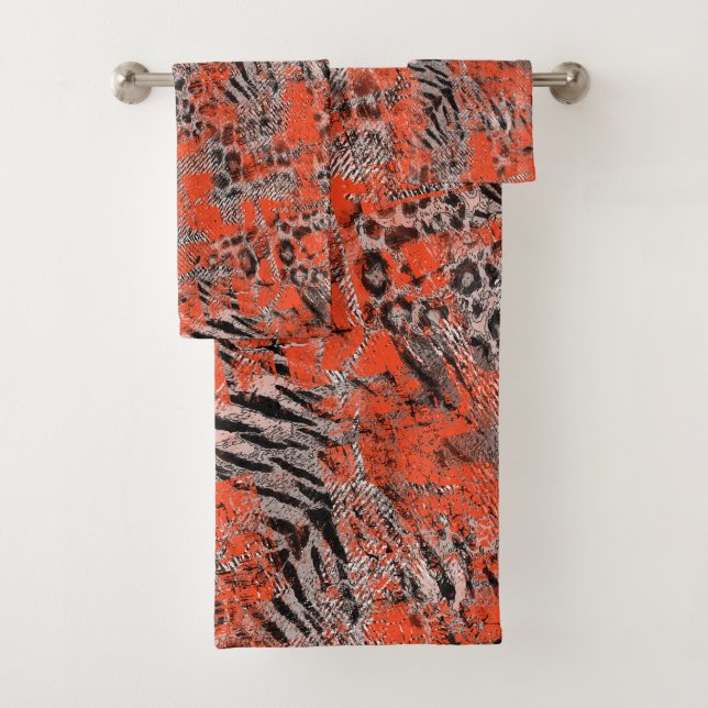 Conjunto De Toalhas Africano, tribal. (Insitu)