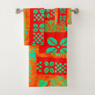 Conjunto De Toalhas Afrocêntrico