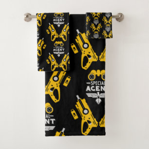 Conjunto De Toalhas Agente Especial Kid