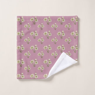 Conjunto De Toalhas Aglomerados de flores negras