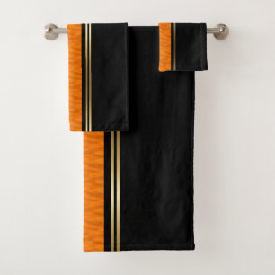 Conjunto De Toalhas Água alaranjada