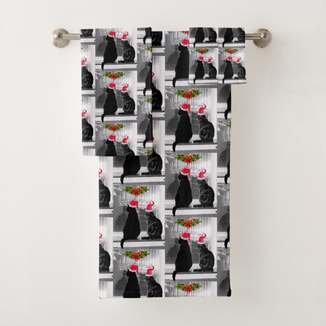 Conjunto De Toalhas Aguardando Papais noeis (Insitu)