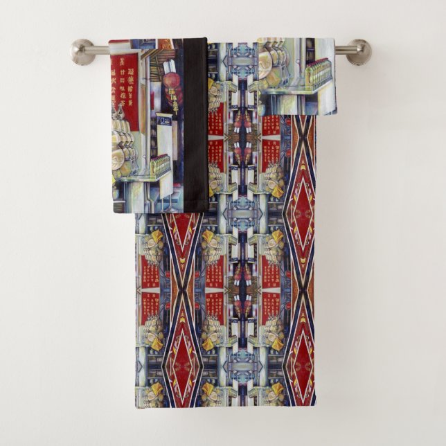 Conjunto De Toalhas Alegadamente Probabilista, Singapura (Insitu)