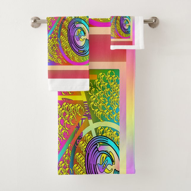 Conjunto De Toalhas Algodão Poli De Bicicleta (Insitu)