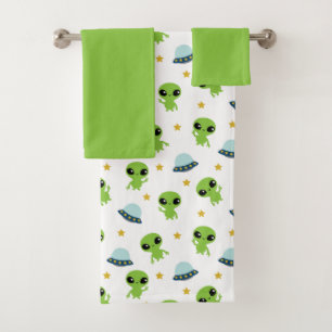 Conjunto De Toalhas Aliens
