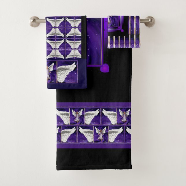 Conjunto De Toalhas Alma Roxa (Insitu)