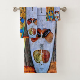 Conjunto De Toalhas Aloha Yall