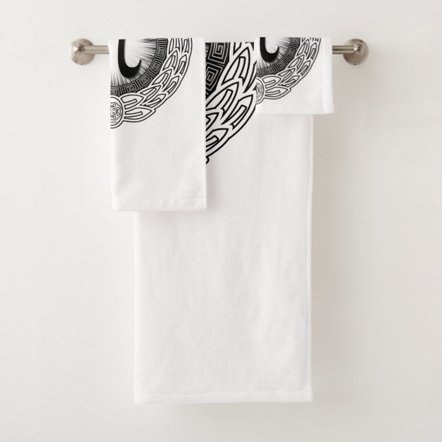 Conjunto De Toalhas Alphonse Mucha JOB ISOGS (Insitu)