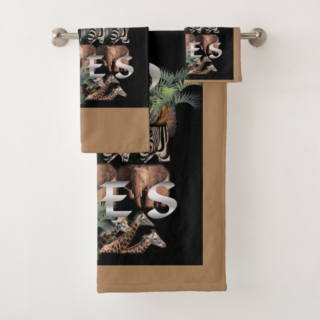 Conjunto De Toalhas Amantes da Vida Selvagem (Insitu)