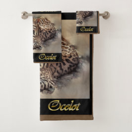 Conjunto De Toalhas Amantes de Ocelot