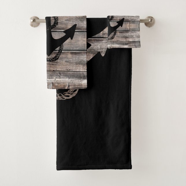 Conjunto De Toalhas ÂMBAR Náutico + ROPE| (Insitu)