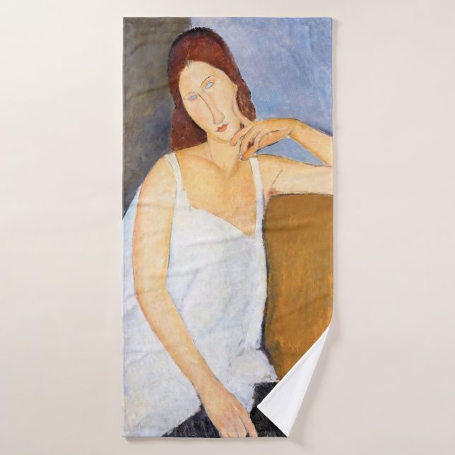 Conjunto De Toalhas Amedeo Modigliani - Jeanne Hebuterne (Toalha de Banho)