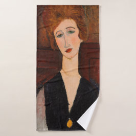 Conjunto De Toalhas Amedeo Modigliani - Retrato de uma Mulher