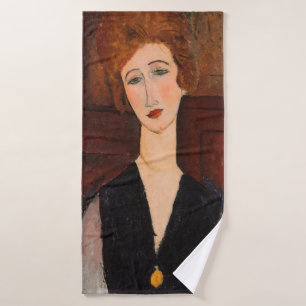 Conjunto De Toalhas Amedeo Modigliani - Retrato de uma Mulher