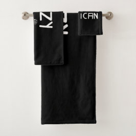 Conjunto de Toalhas Americanas Louco