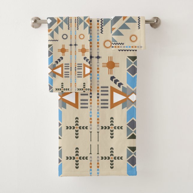 Conjunto De Toalhas Americano nativo (Insitu)