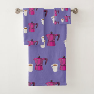 Conjunto De Toalhas Amor De Café 