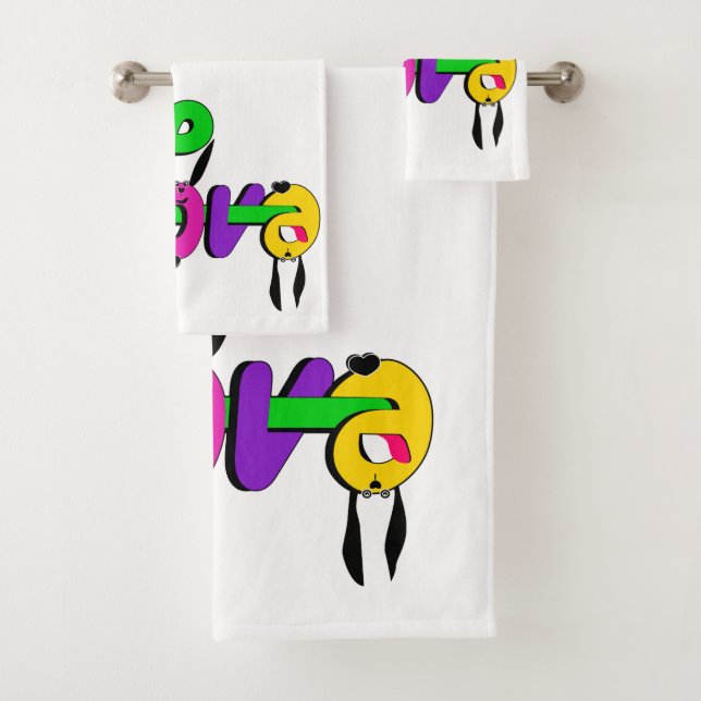 Conjunto De Toalhas Amor, Dia de os namorados (Insitu)