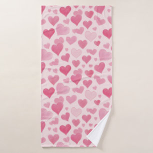 Conjunto De Toalhas Amor Rosa