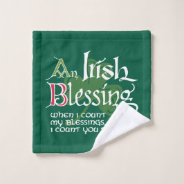 Conjunto De Toalhas An Irish Blessing