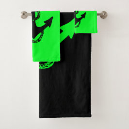 Conjunto De Toalhas ANCHOR náutico + ROPE |