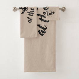 Conjunto De Toalhas ANCHOR náutico + ROPE |