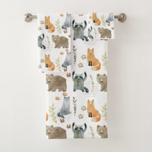Conjunto De Toalhas Animais de Peste Cura