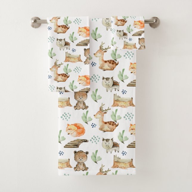 Conjunto De Toalhas Animais de Peste Cura (Insitu)