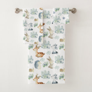 Conjunto De Toalhas Animais de Peste Cura
