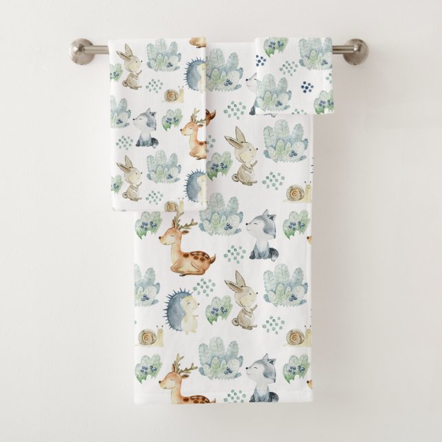 Conjunto De Toalhas Animais de Peste Cura (Insitu)