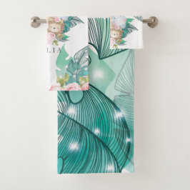 Conjunto De Toalhas Animais Selvagens Presentes para Meninas